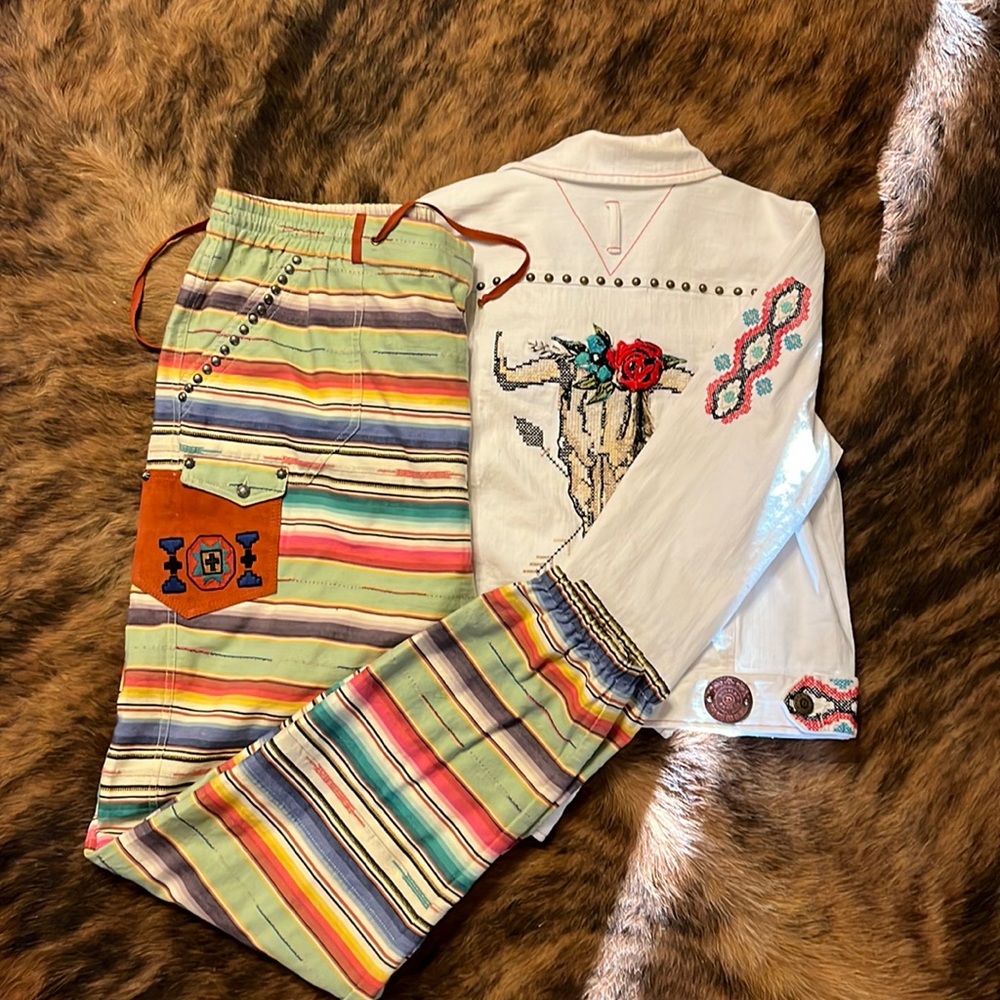 DDR serape jogger
